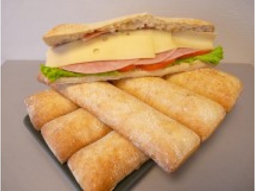 Les Sandwichs Saveurs ( pain ciabatta) 