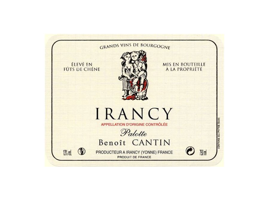 IRANCY 2011 DOMAINE BENOIT CANTIN à Champigny-sur-Marne