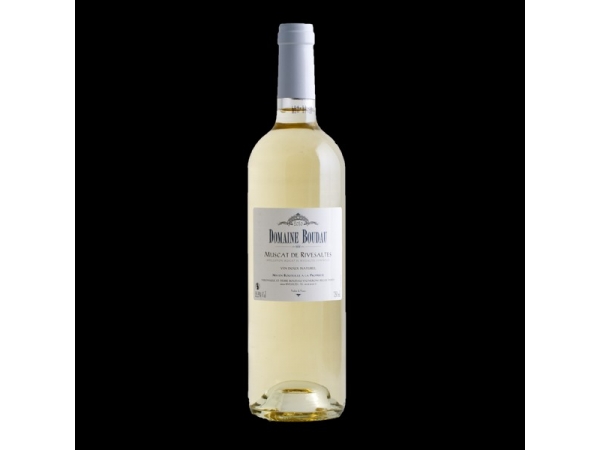 MUSCAT DE RIVESALTES Blc-Domaine Boudau - Vin Biologique
