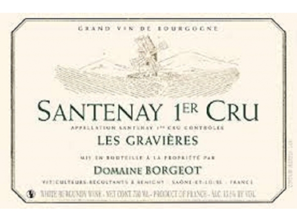 SANTENAY 1er CRU Blanc-Domaine Borgeot