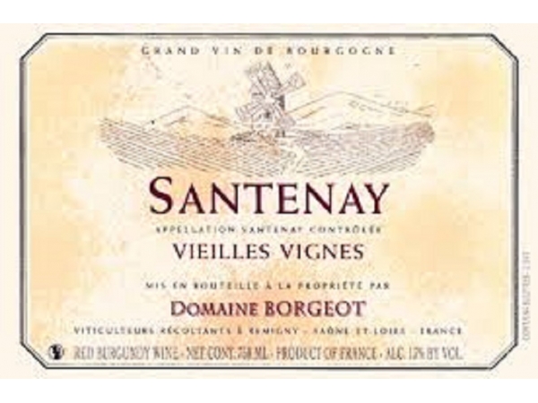 SANTENAY V.V. ROUGE-Domaine Borgeot