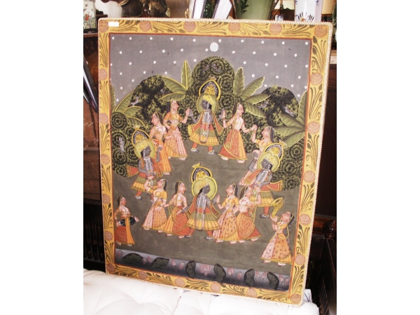 Peinture indienne à Nogent-sur-Marne