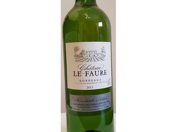 COTES DE BORDEAUX Blanc-Château Le Faure