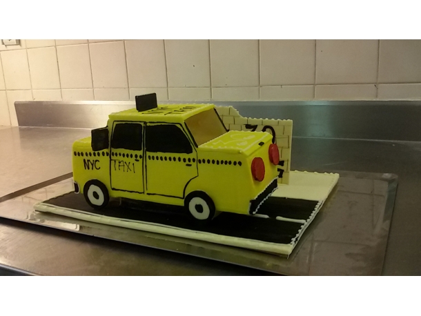 taxi en chocolat