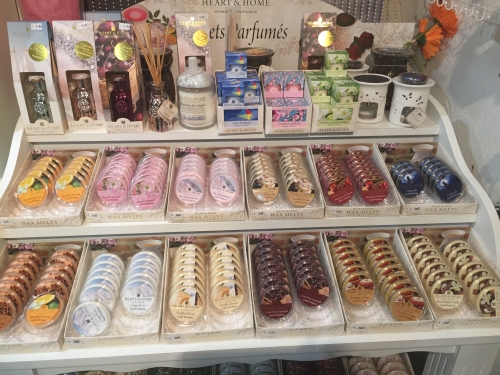 Bougies parfumées