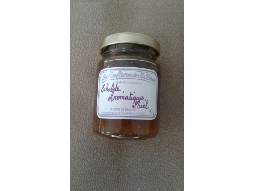 Confiture echalote aromatiques miel 90gr