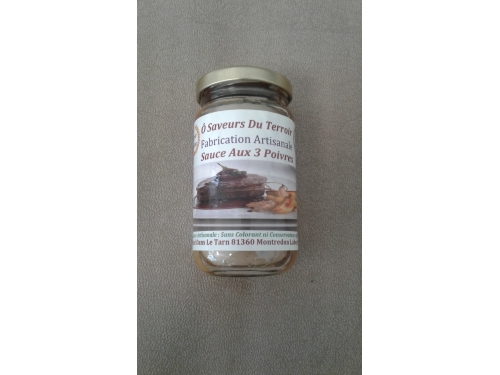 sauce aux 3 poivres à Lavaur
