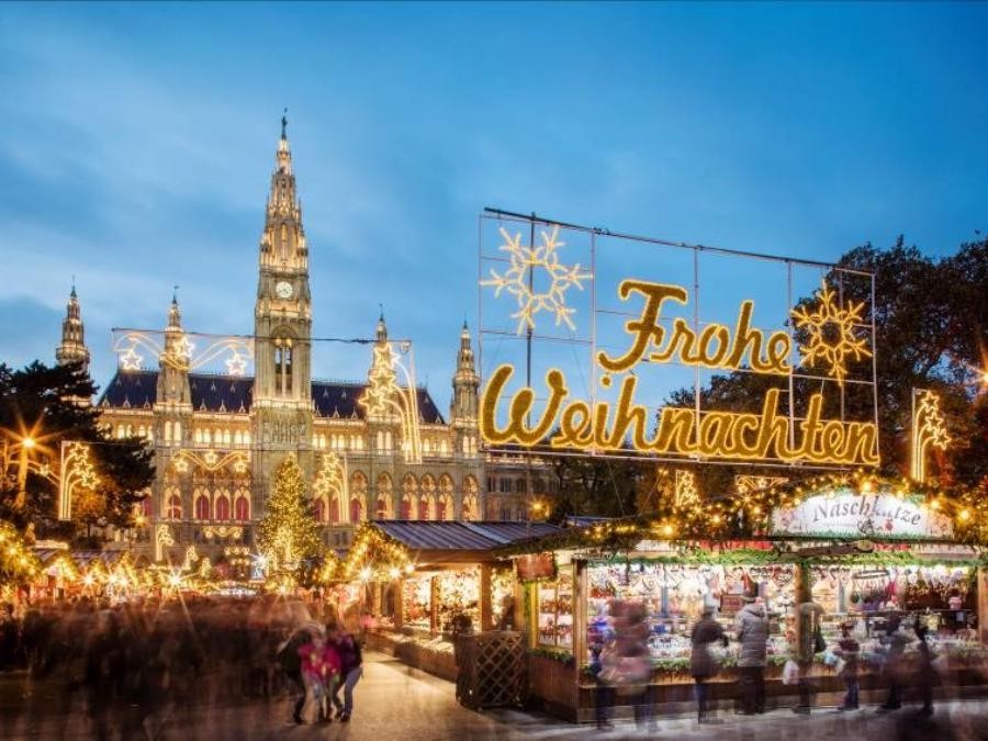 Marché de Noel à  Vienne 