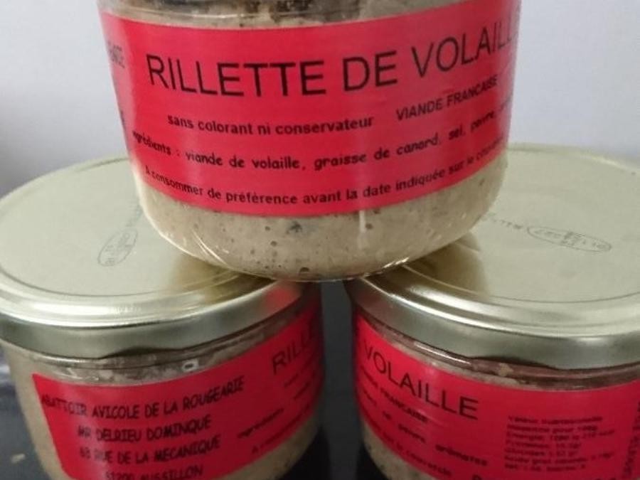 RILLETTE DE VOLAILLE