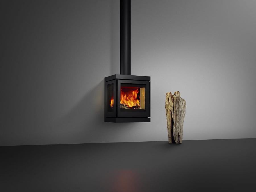 Poêle à  bois Barbas - Box Panorama 55