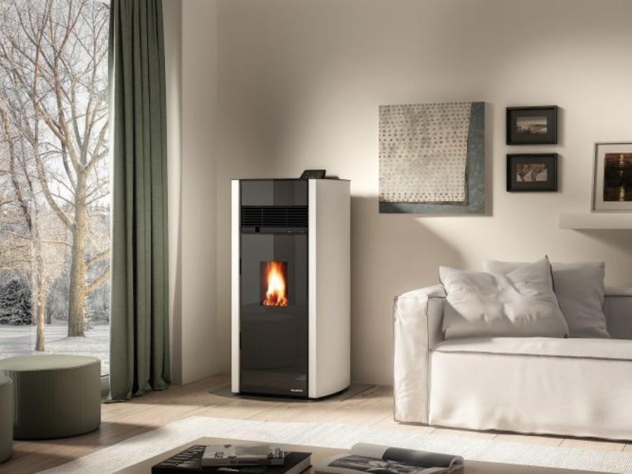 Poêle à granulés - Palazzetti Bianca Lux