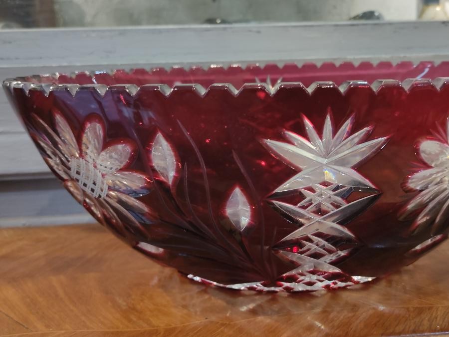 Coupe cristal Bohême