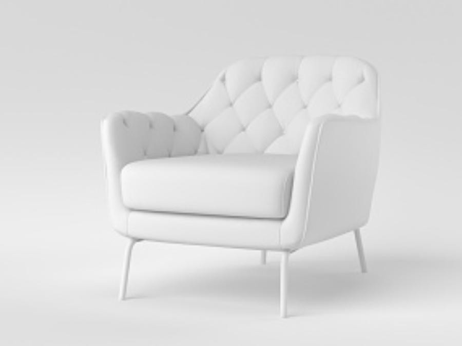 Fauteuil blanc