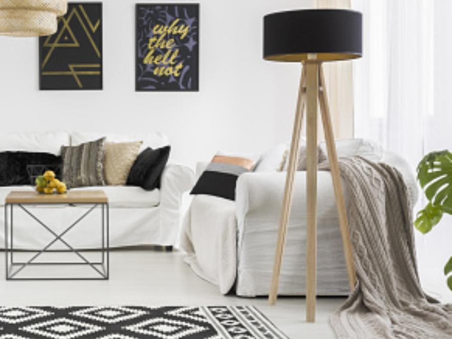 Lampes sur pied industrielle