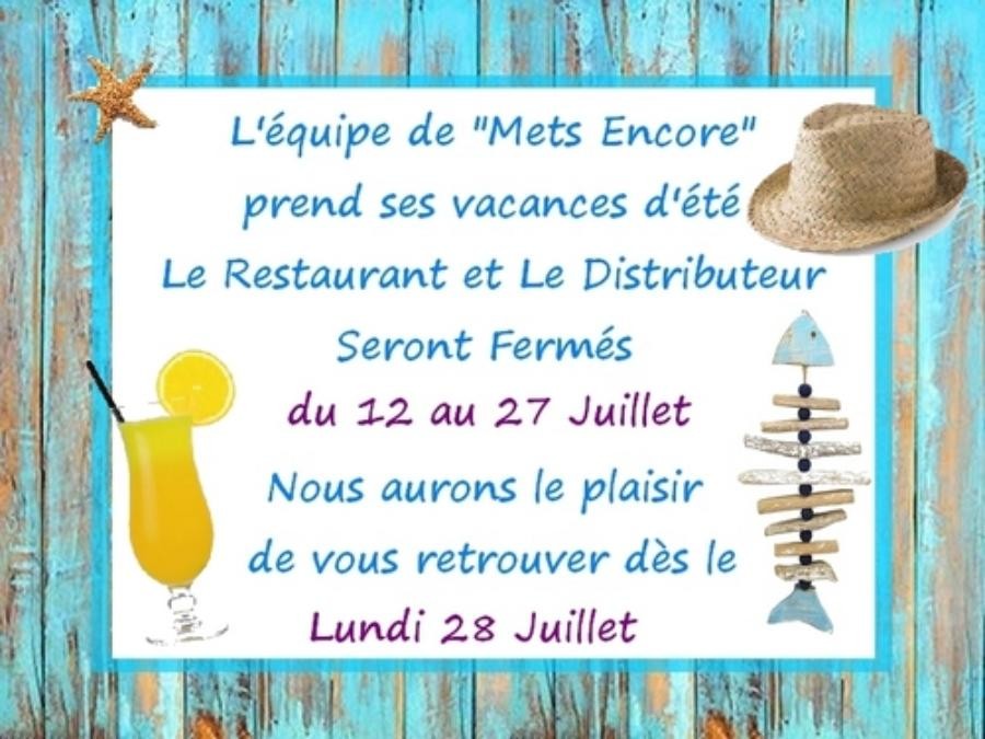 Au Menu du Jour ce Vendredi 11 Juillet