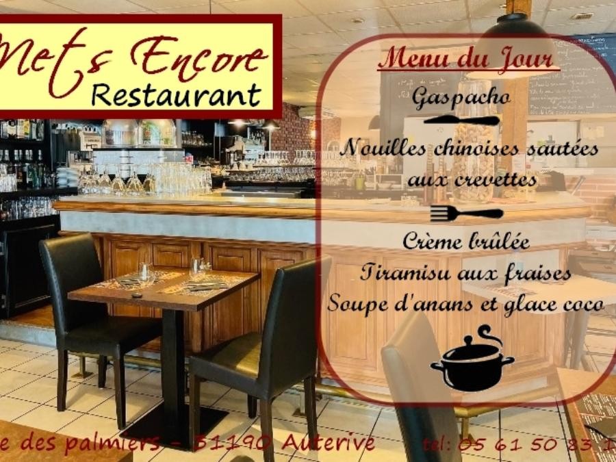 Au Menu du Jour ce Vendredi 29 Mai