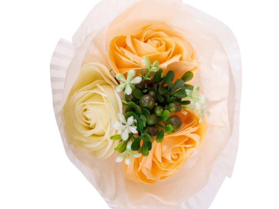Bouquet en feuille de savons à Mazamet