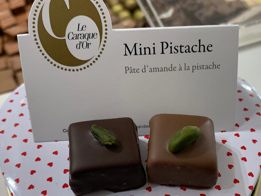 Chocolat Pistache - Le Caraque d'Or à Auterive