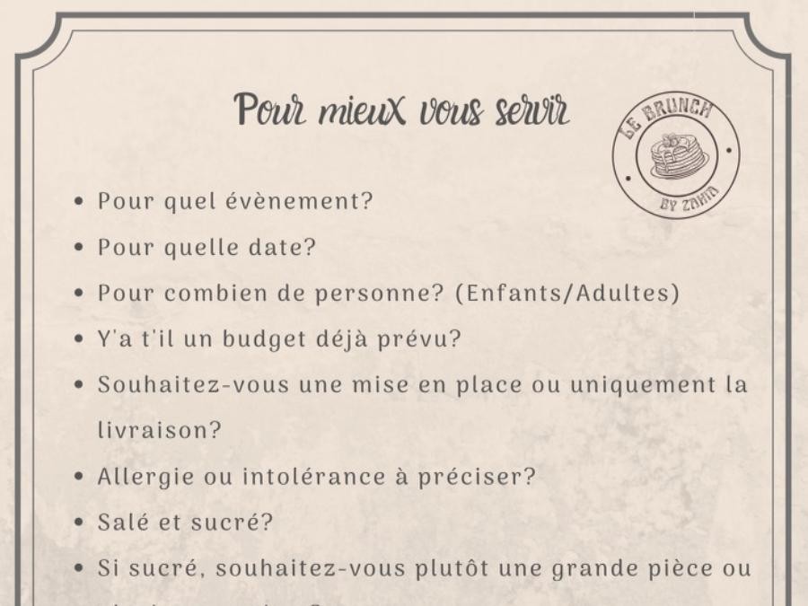 Pour mieux vous servir