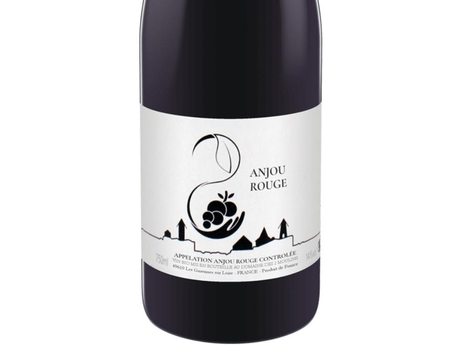 Anjou Rouge « Terre de Schiste » Domaine des 2 Moulins- Vin Bio