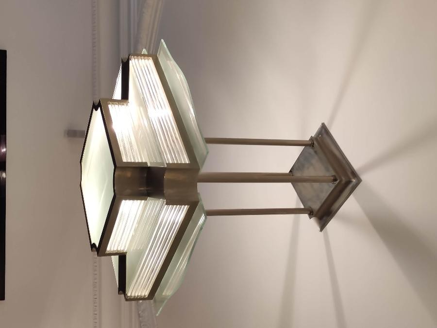 Lustre MM de style Art Déco