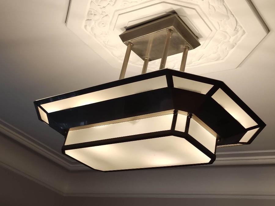 Lustre GM de style Art déco