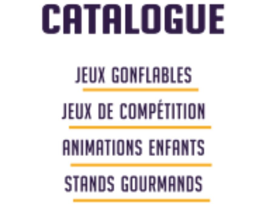 CATALOGUE DES GONFLABLES