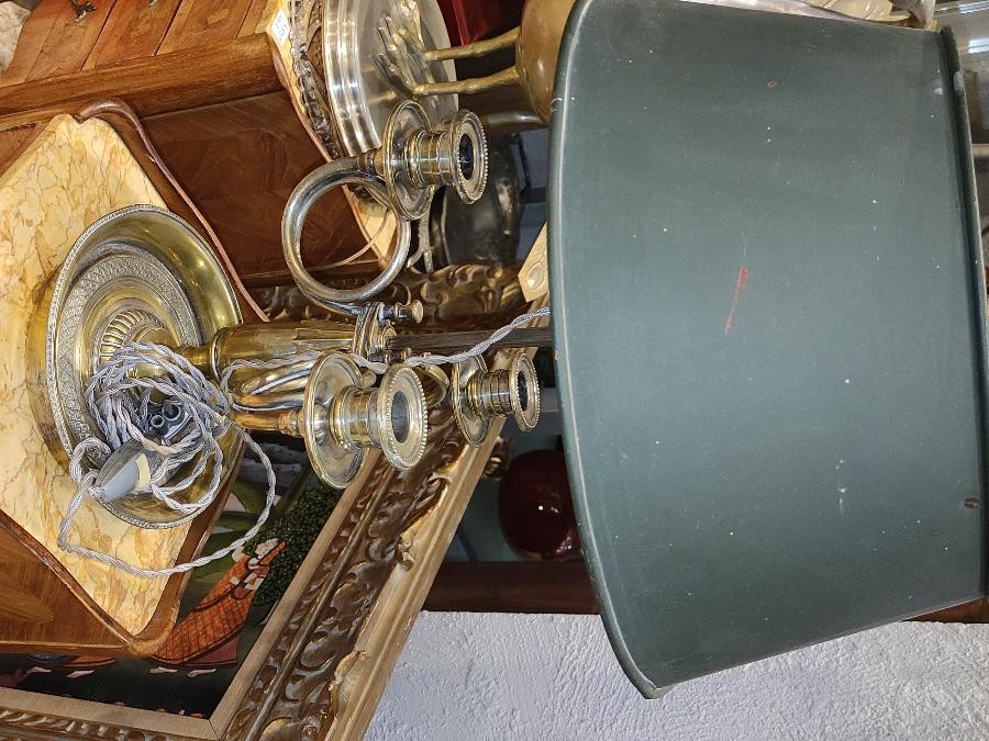 Lampe bouillotte 2 feux GM