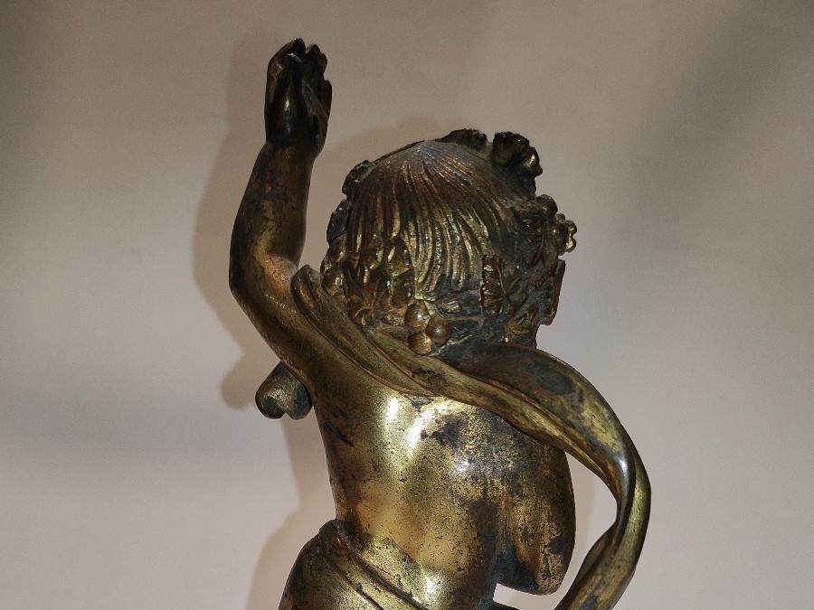 Angelot en bronze