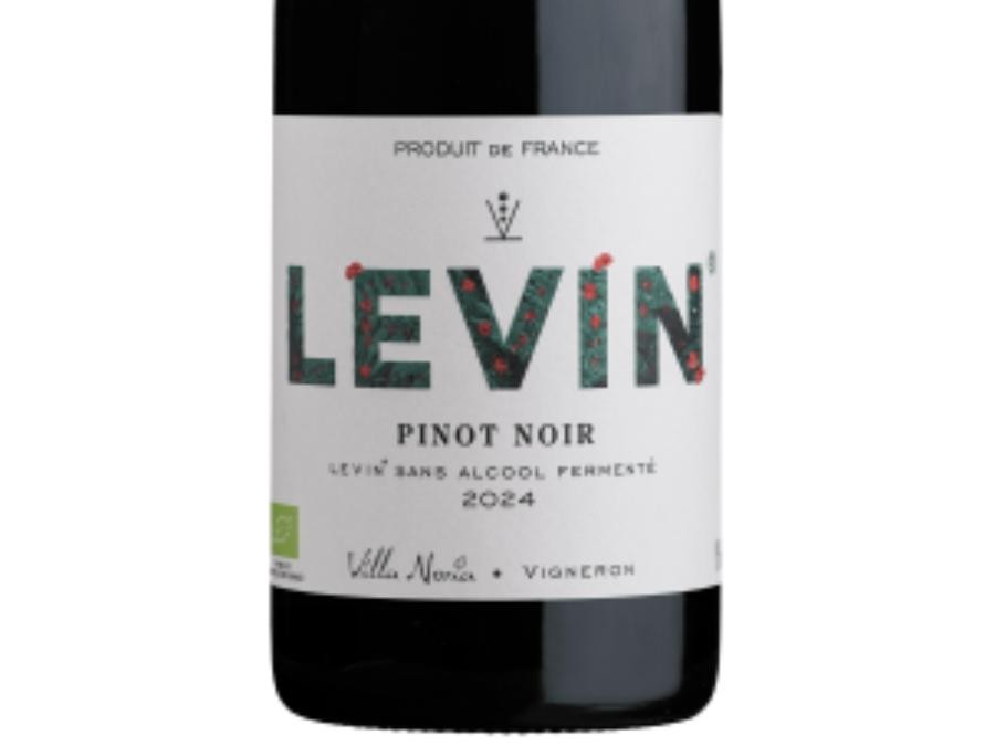 Levin Rouge sans alcool 0% - Villa Noria    Vin Biologique
