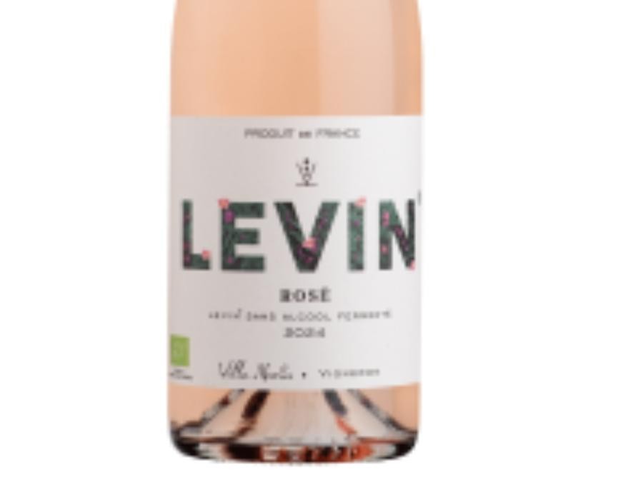 Levin Rosé sans alcool 0% - Villa Noria    Vin Biologique