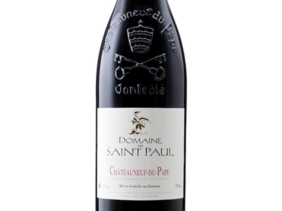 Chateauneuf du Pape Rouge - Domaine Saint Paul   Vin Biologique