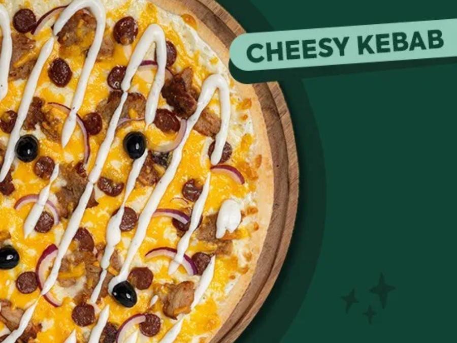 Pizza Cheesy Kebab