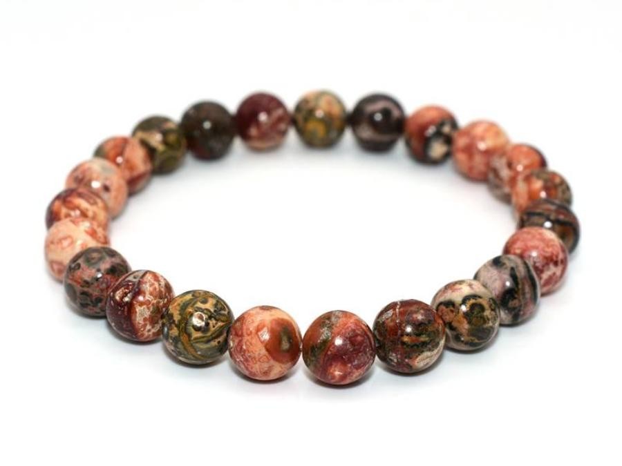 Bracelet Jaspe orbiculaire 6mm