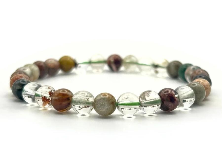 Bracelet Lodolite multi 6mm