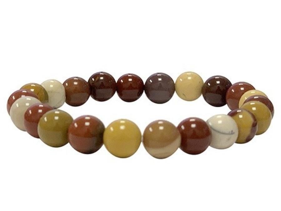 Bracelet Jaspe mokaite 8mm