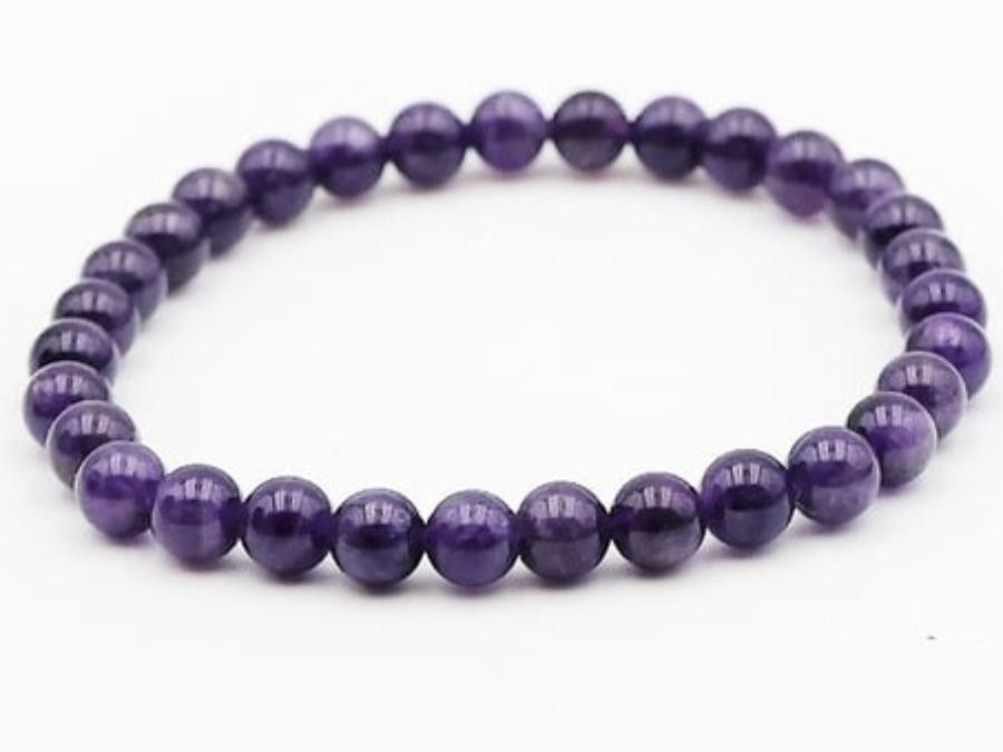 Bracelet Améthyste 6mm