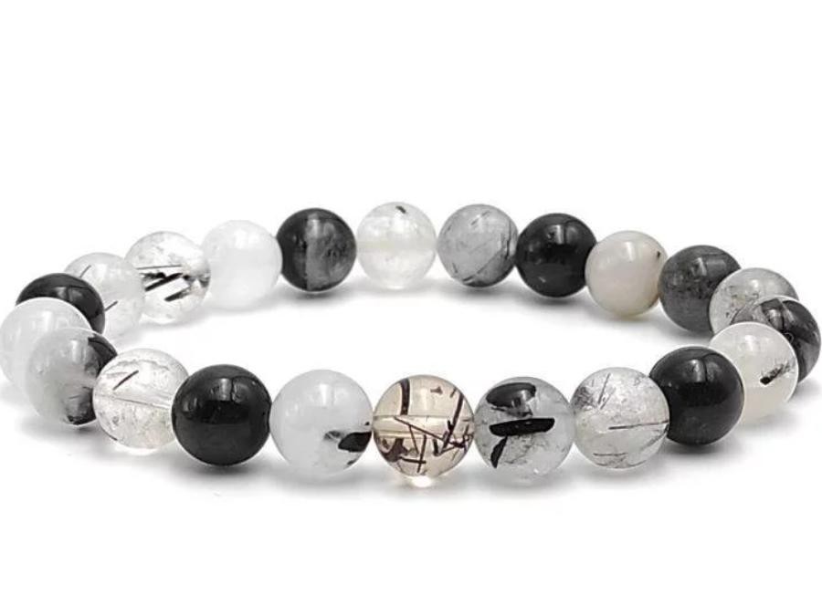 Bracelet Cristal tourmaline 8mm