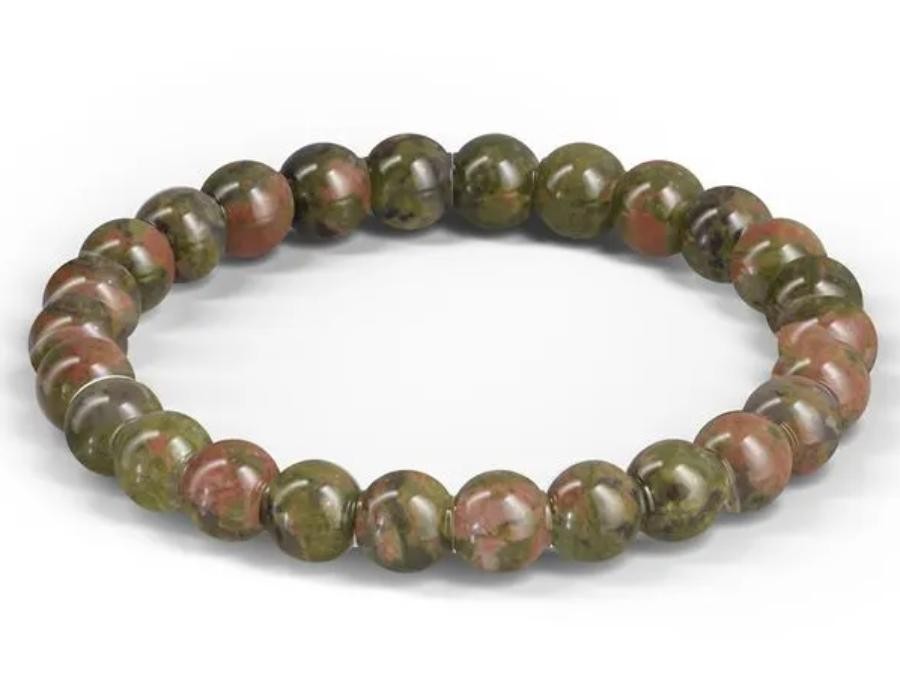 Bracelet Unakite 6mm