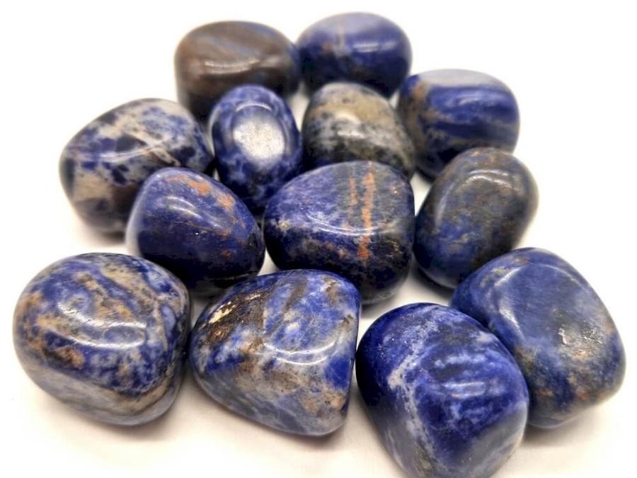 Pierre roulée Sodalite