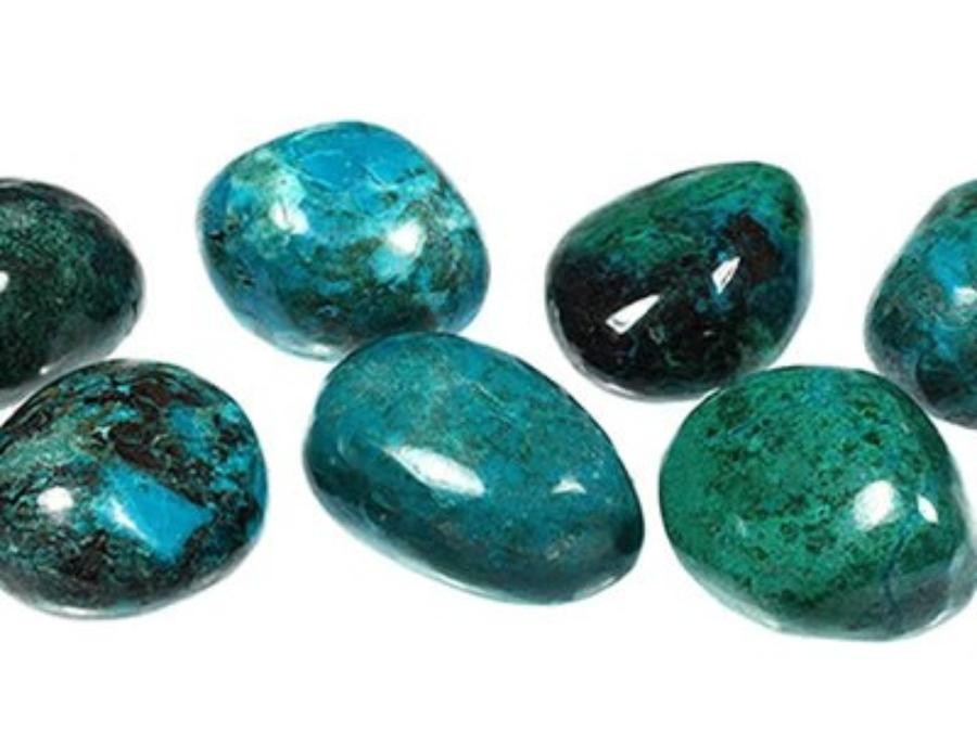 Pierre roulée Chrysocolle