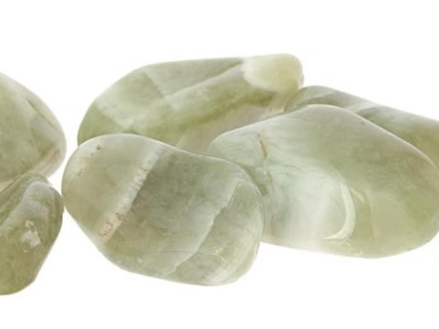 Pierre roulée Prasiolite