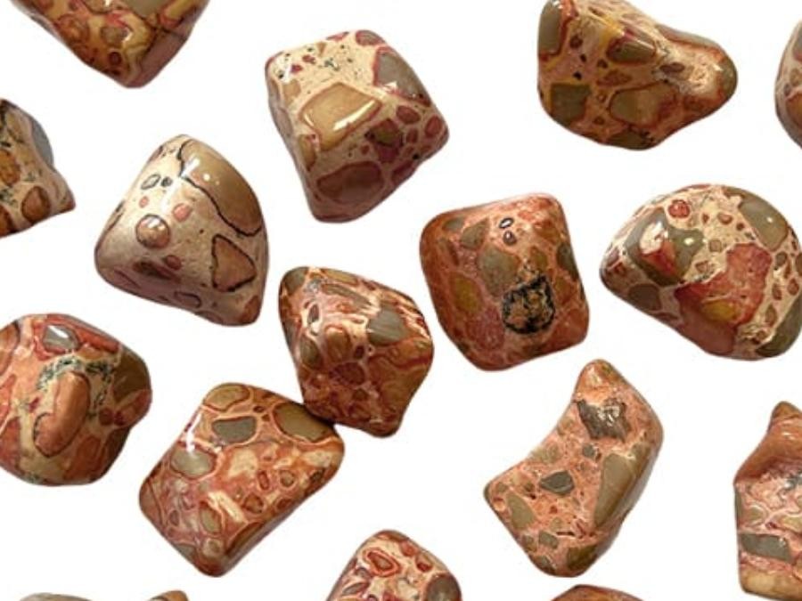 Pierre roulée Jaspe léopard