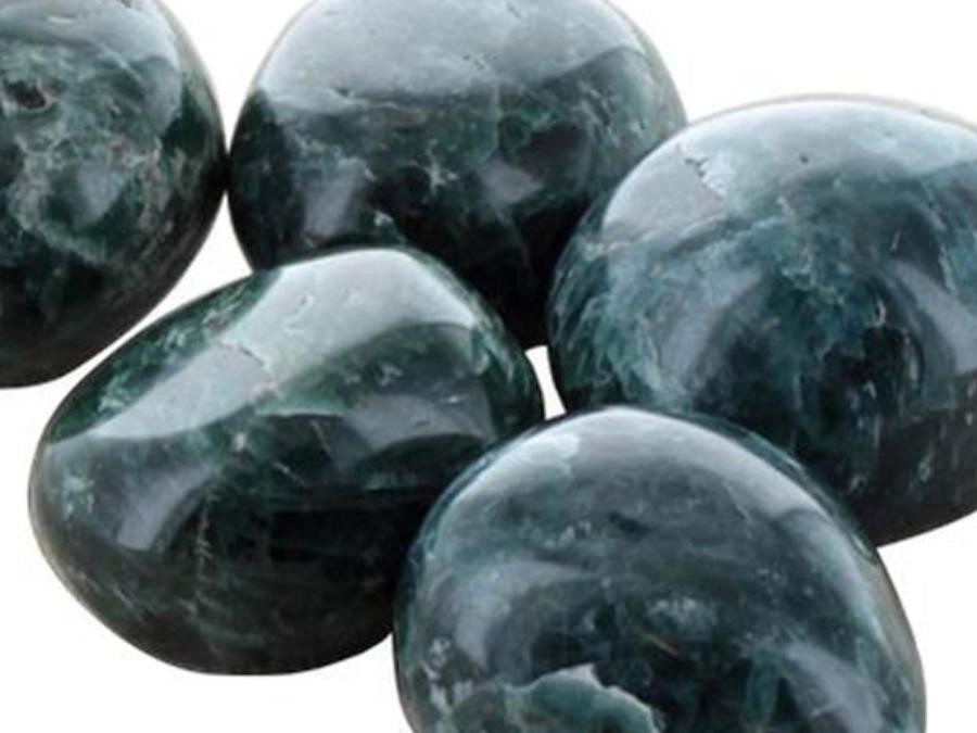 Pierre roulée Apatite verte