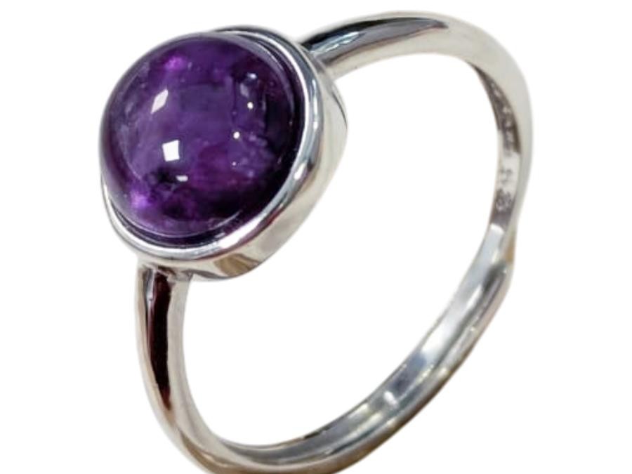 Bague Améthyste Argent 925
