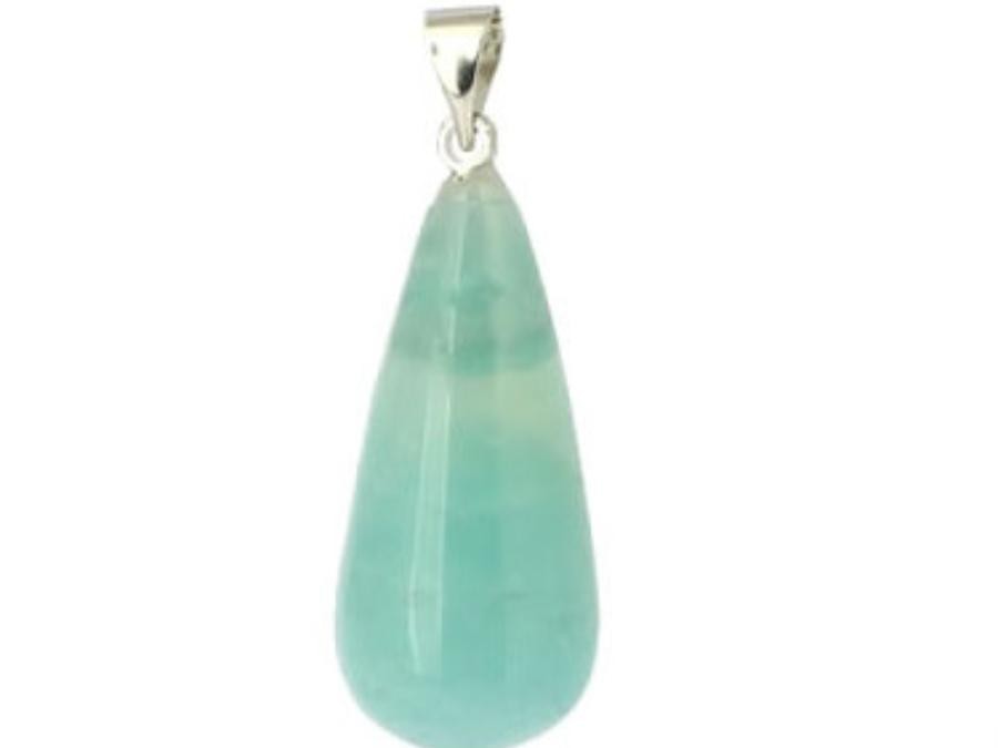 Pendentif goutte Amazonite
