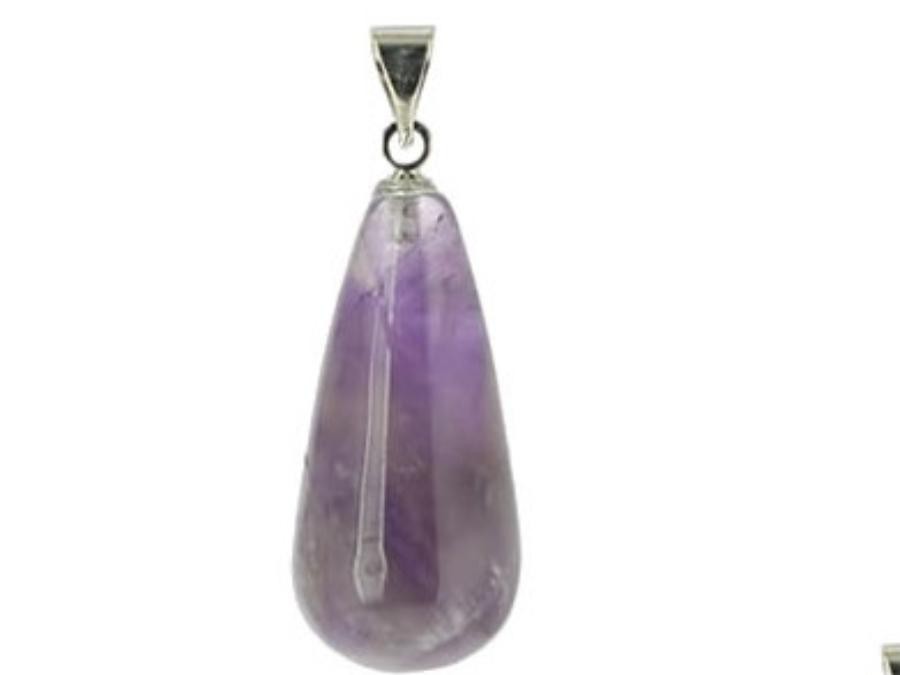 Pendentif goutte Améthyste
