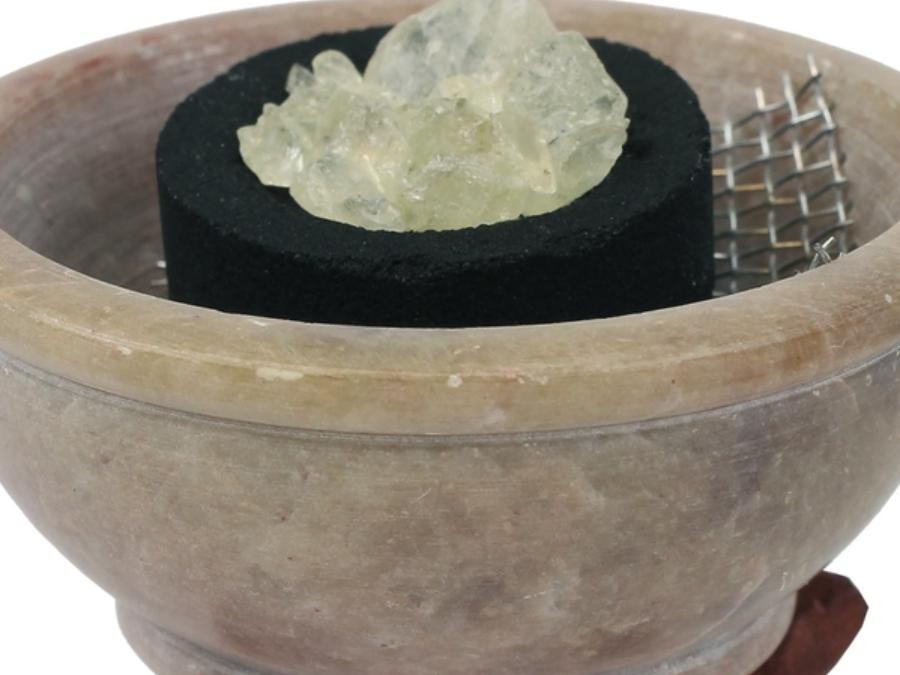 Brûle encens résine