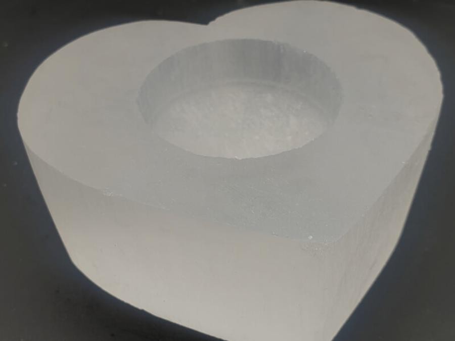 Bougeoir en Sélénite