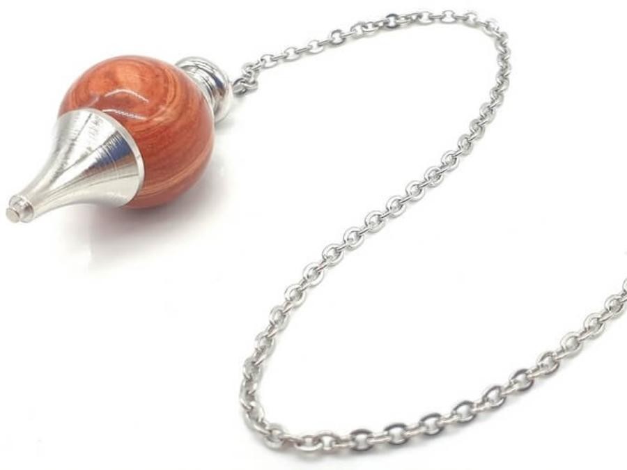 Pendule sphère Jaspe Rouge